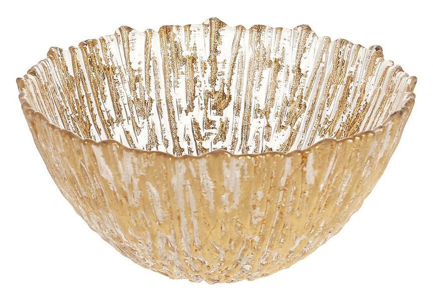 Салатник скляний &ldquo;Gold&rdquo; 600 мл (14,7&times;7 см) 992-120 фото