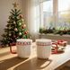 Кухоль порцеляновий &ldquo;Happy Holidays&rdquo; з в&rsquo;язаним орнаментом у подарунковій коробці, 345 мл, 2 дизайни (Ціна за 1шт) 311-142 фото 2