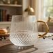 Чашка &laquo;Crystal Amber&raquo; з боросилікатного скла, 400 мл, прозора з бурштиновою ручкою 9142-019 фото 1