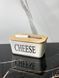Сирниця керамічна з ножем &ldquo;Cheese&rdquo;, 17.5 см 102-1258 фото 3