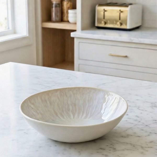 Миска керамічна "White Stone", 17,5 см 101-0283 фото
