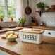 Сирниця керамічна з ножем &ldquo;Cheese&rdquo;, 17.5 см 102-1258 фото 1