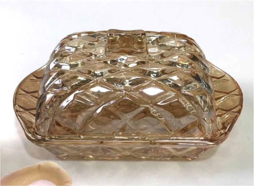 Маслянка скляна &ldquo;Монарх&rdquo;, бурштинова, 17 см 102-299 фото