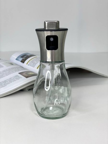 Спреєр &ldquo;Маслина&rdquo; 200 мл &ndash; скляний розпилювач для олії, оцту та соусів 102-42 фото